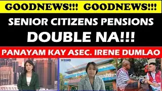 GOODNEWS!!! SENIOR CITIZENS PENSIONS IBIBIGAY NA!!!? @wildtvoreg#seniorcitizens #pension
