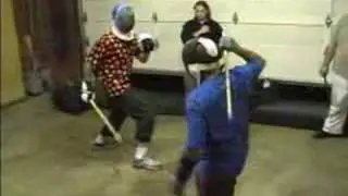 My First Real Contact Stick Fight