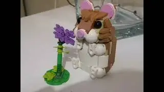 Lego creator - 31376 cute hamster with a flower