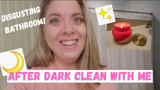 AFTER DARK CLEAN WITH ME 2021| SATISFYING+MOTIVATING | DISGUSTING BATHROOM | @JessicaTyler Cleaning