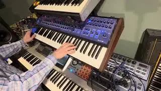The Clavinet Clone w Fantom G8 / Auto Wah + some synths.