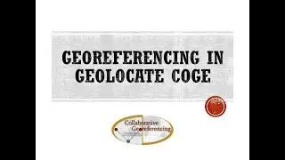 Using GEOLocate CoGe to georeferencing specimen records