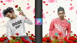 Rose Day Photo Editing | PicsArt Rose Day Photo Editing Tutorial | PicsArt Editing