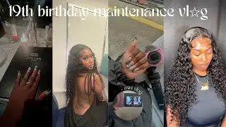 prep with me for my 19th birthday ❀༉‧₊˚.