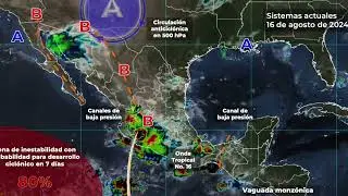 La #lluvia fuerte e intensa regresa a sectores de #mexico