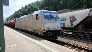 BR 186 Railpool in Bad Schandau...genialer Sound