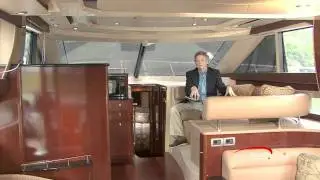 Meridian Yachts 441 Sedan Bridge 2009 Interior Accommodation Reviews- By BoatTest.com