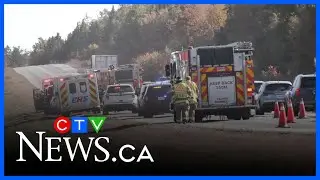Accident backs-up traffic on N.S. highway