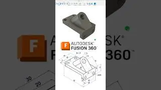 Fusion 360 &ndash; 3D Model from 2D Drawing