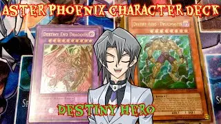 YUGIOH GX ASTER PHOENIX CHARACTER DECK - PURE DESTINY HERO