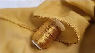 Tek sıra tek renk tığ oyası