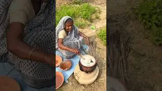 Clay Pot Rice with Mixed Boiled Vegetable Mash | Traditional Village Cooking