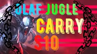 PRO NOOB #18 OLAF джунгли LOL s10 FR - путеводитель CARRY - монтаж Лига легенд