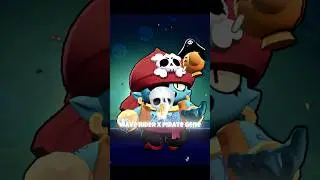 Wave Rider X Pirate Gene!🥶🤯 #brawlstars #shorts