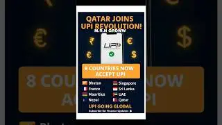 Qatar Joins UPI Revolution! 🇶🇦💳 #UPIInQatar #qatar #viral #news #subscribe #shorts