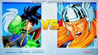 M.U.G.E.N: SSJR Goku Black (Z2i) VS Thor 
