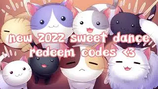 New sweet dance redeem codes 2022