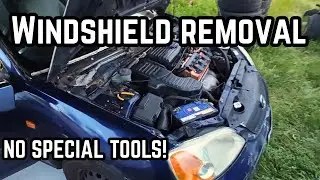 Quick Tip: Remove Your Car Windshield At Home (No Special Equipment)