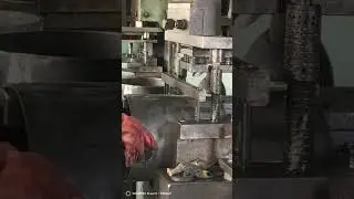 Manual punching process- Good tools andmachinery make work easy