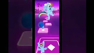 rainbow dash tiles hope EDM rush  #rainbowdash #tileshop #million #viral #gameplay @DGmusicgamer
