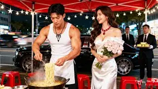 Poor boy's noodles cure beauty CEO's 20-year anorexia;3 days later she proposes with $50B!Fate flip!
