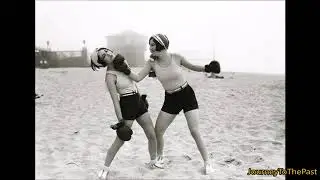 Women Boxing 1840 1910 -Photography Old Journey To The Past