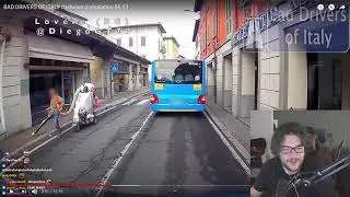 ENKK LIVE  - ENKK REAGISCE A Bad Drivers Of Italy