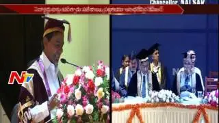 CM KCR Attends Nalsar University Graduation Ceremony || 15th Convocation Ceremony || NTV