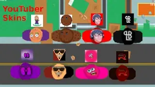 Braains.io YouTuber Skins Mod! New Braains.io Skins!
