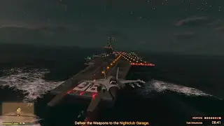 GTA 5 Online USS Luxington Aircraft Carrier Business Battle Summer Special Dlc