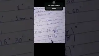 How to convert DMS into Degree| #dms #how #learning #maths #angle
