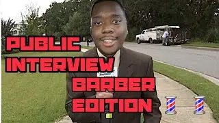 Public Interview | BARBER school edition | Funny