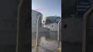 #Arab Coalition says #Houthi targeted the Saline Water Conversion Corporation tanks in Dahran