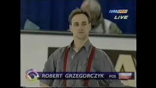 Robert Grezegorcyk POL - 1995 World Figure Skating Championships Short Program