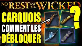 🏹 d&eacute;bloquer FACILEMENT tous les CARQUOIS DU JEU ! Guide No Rest For The Wicked #12