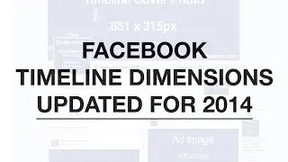 Facebook Timeline Dimensions 2014