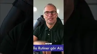 Sluta tappa gnistan: Dina rutiner f&ouml;r framg&aring;ng! #shorts