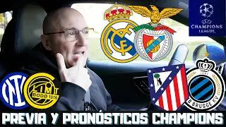 REAL MADRID vs BENFICA, ATLETI vs BRUJAS, INTER vs BODO... PREVIA Y PORCENTAJES PLAY OFF CHAMPIONS