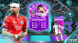 &iquest;MEJOR QUE SU VERSION MOMENTS? | LUCAS PAQUETA FUT BIRTHDAY 90 PLAYER REVIEW FIFA 22 ULTIMATE TEAM