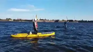 SUP прогулка по Неве
