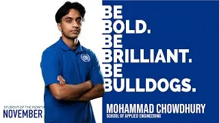 PCTI Presents November's Student of the Month | Mohammad Chowdhury