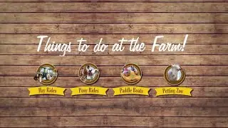 Things to do at the Farm!