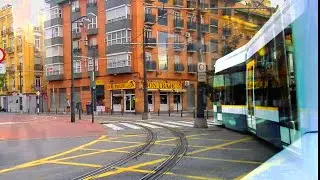 🚈 Viaje en tranvía FGV 4200 de Marítim-Serrería a Francesc Cubells (Metrovalencia)