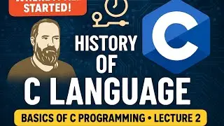History of C Language | Basic of C programming Lecture 2 | Mastering Computer Skills 