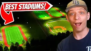 This Highschool Is AWESOME! MLB The Show 22 Stadium Creator