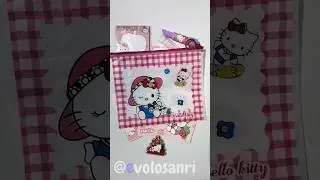 cute hello kitty stationery school supplies haul #hellokitty #cutestationery