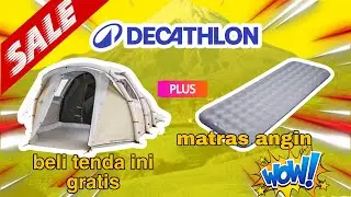 PROMO GILA! Beli Tenda Dapat Matras Angin GRATIS!! 😱🔥