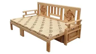 [4K] Wooden Sofa Come Bed, Smart Product For Narrow Spaces | Do Go 24H