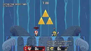 Rivals of Aether - Toad vs Toon Link (Level 9 CPU)