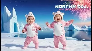 North Pole New Year Adventure | New Year Story & Song for Toddlers & Preschoolers